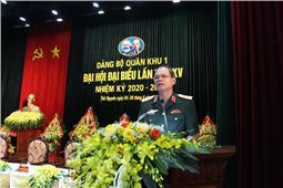 Đại hội đại biểu Đảng bộ Quân khu lần thứ XV tiến hành phiên trù bị